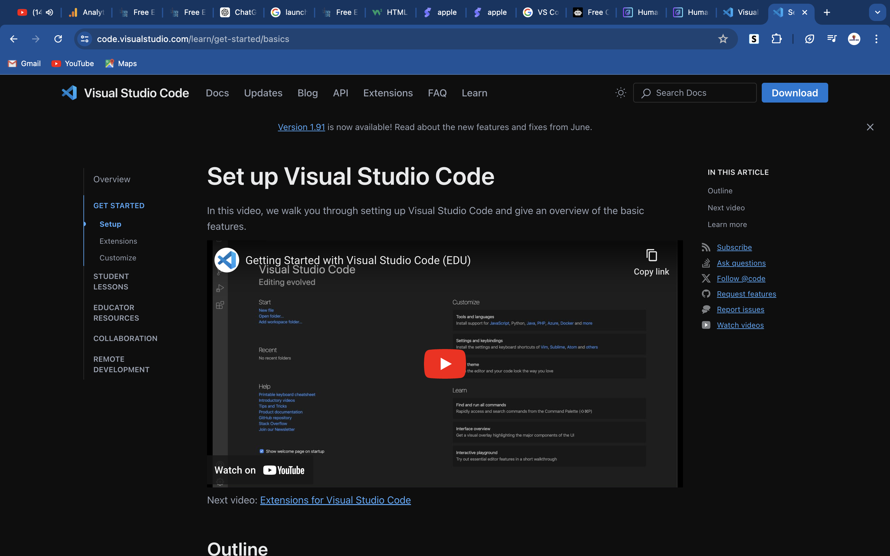 VS Code Setup